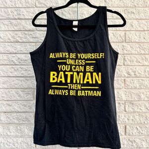 Batman Motto Women's Large Tank Top